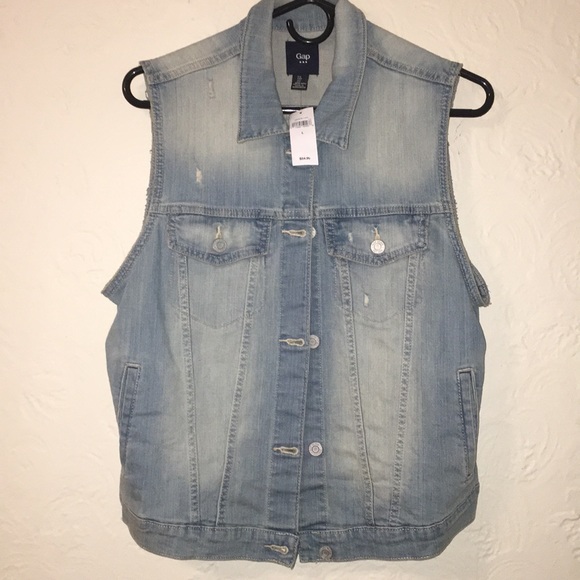 GAP Tops - Gap Jean Vest